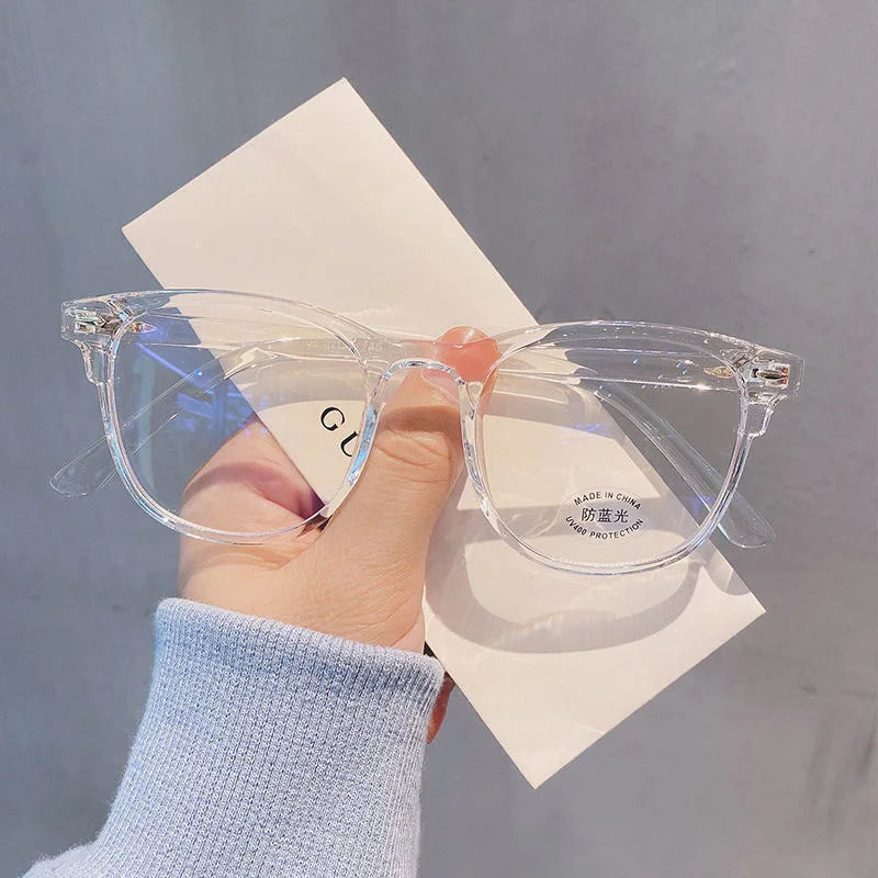 Óculos de miopia com lentes transparentes, para homens e mulheres