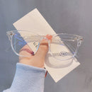 Óculos de miopia com lentes transparentes, para homens e mulheres