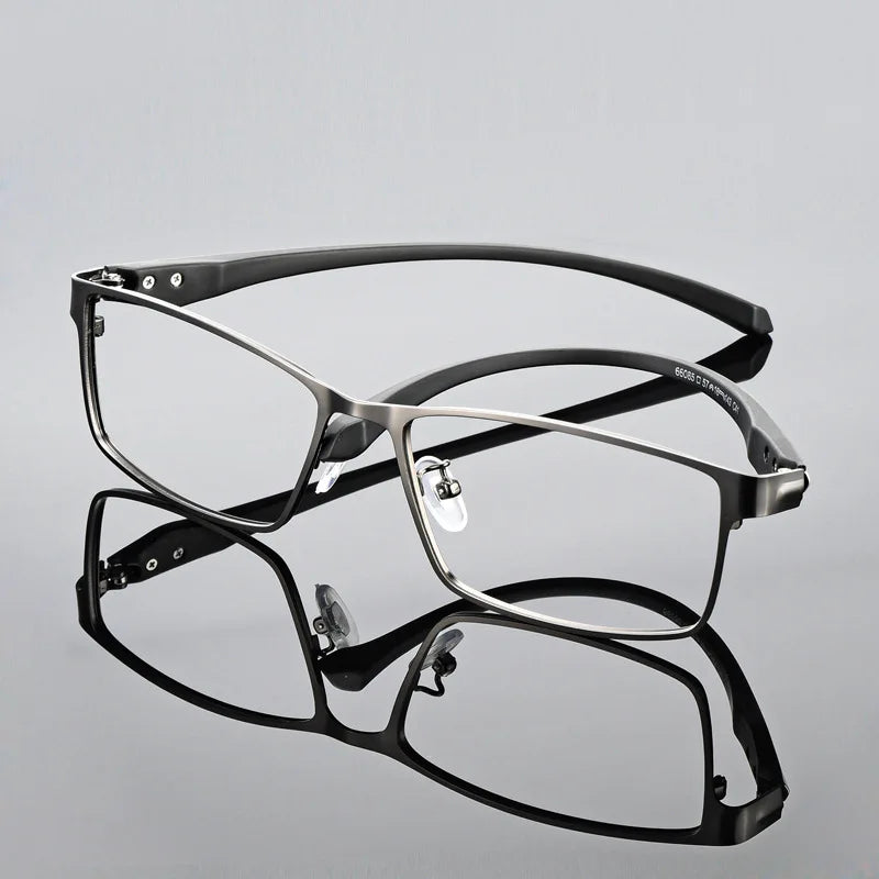 Óculos de grau TR90 para miopia, estilo vintage, masculinos
