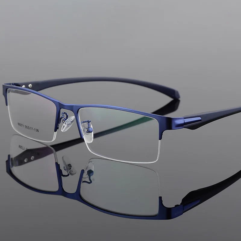 Óculos de grau TR90 para miopia, estilo vintage, masculinos